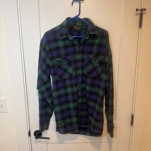 Vermont Flannel Company Tartan Plaid Cotton Flannel. Made in USA. Casual Outdoor